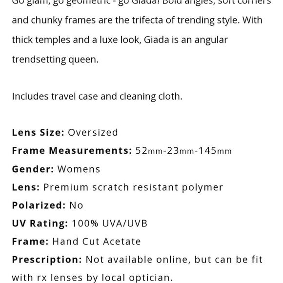 DIFF Eyewear Giada Black Twilight Gradient Sunglasses - Picture 7 of 11